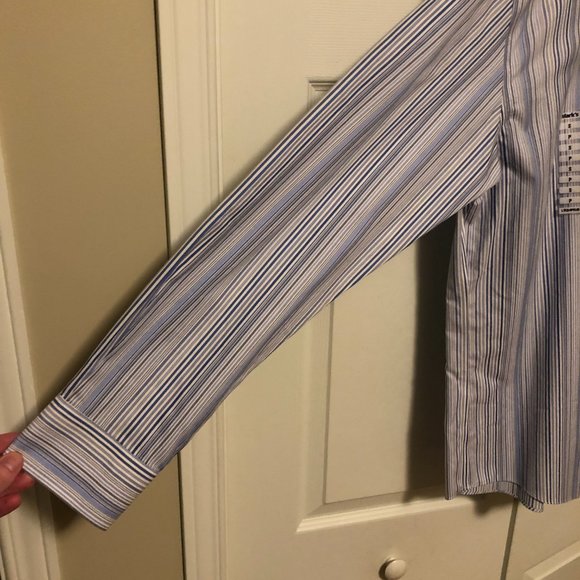 Denver Hayes Mens Small Slim Fit Button Down Shirt - New with Tags - Picture 4 of 9